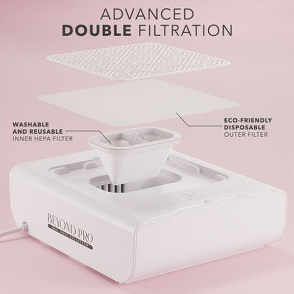 BEYOND PRO NAIL DUST COLLECTOR - WHITE (NEW UNBOXED)