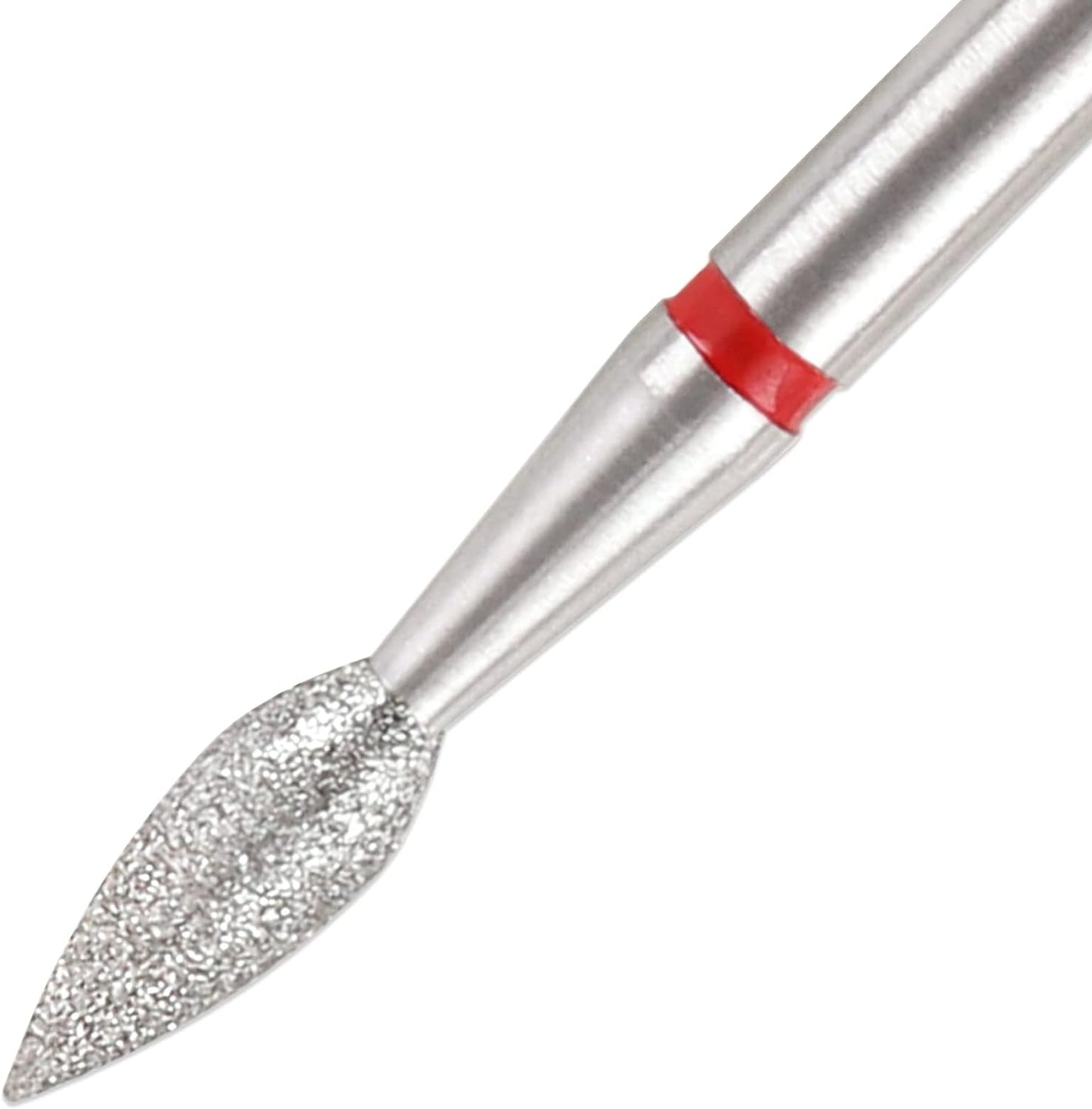 X Pro Diamond Cuticle Nail Drill Bit - Flame Medium