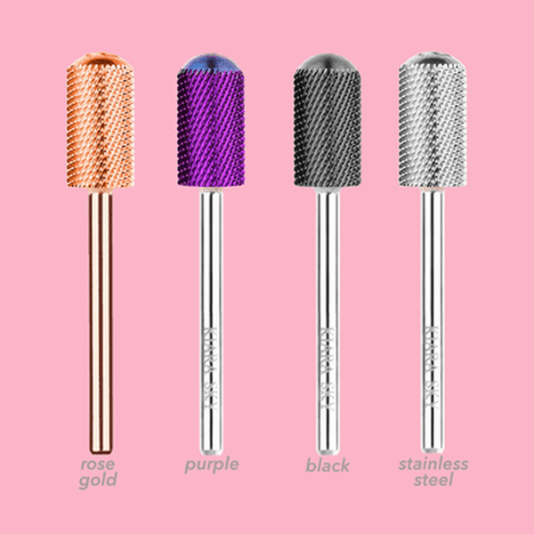 Kiara Sky Nail Drill Bit - Large Smooth Top Fine (Purple)