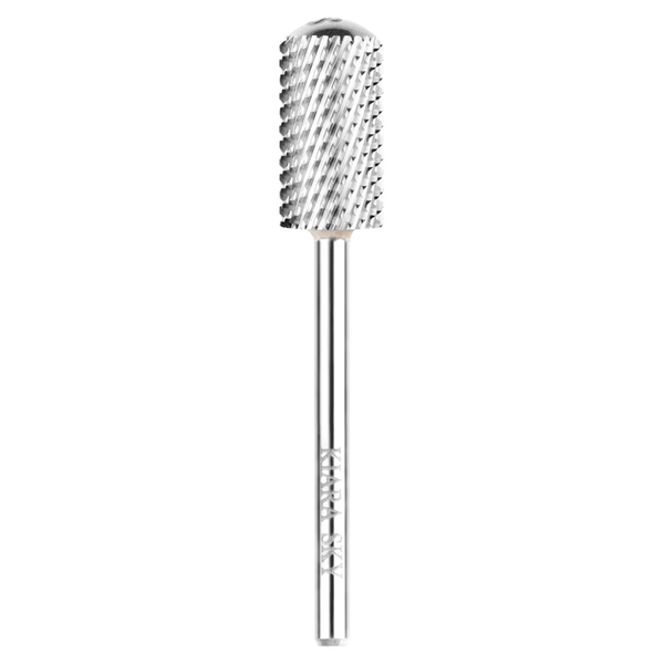 Kiara Sky Nail Drill Bit - Large Smooth Top Coarse (Silver)