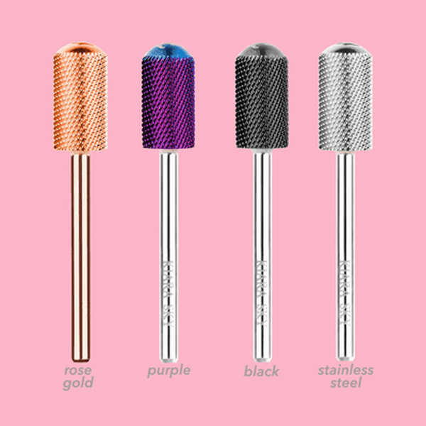 Kiara Sky Nail Drill Bit - Large Smooth Top Fine Bit (Rose Gold)