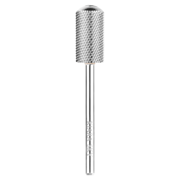 Kiara Sky Nail Drill Bit - Large Smooth Top Fine (Silver)